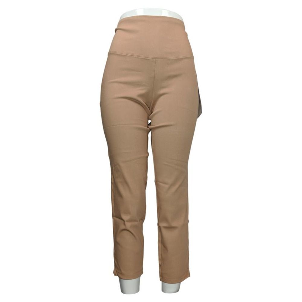 Women with Control Women's Pants Sz 10 St. Tropez Twill Ankle Pant tan A510320